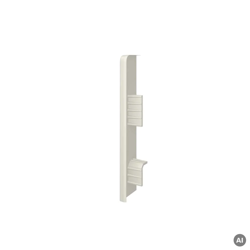 Zaślepki do listew Espumo 209 Off-white komplet Lewa i Prawa, 3032738