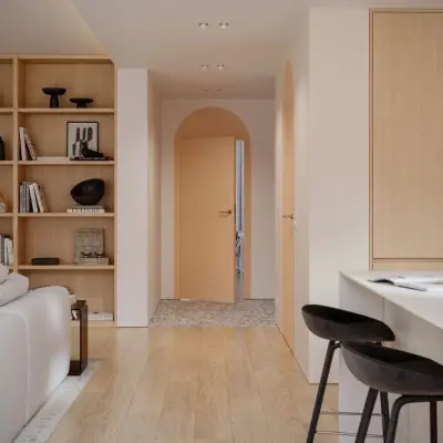 Ościeżnica do drzwi ukryte Porta Hide Bezprzylgowa (otwierana na zewnątrz) Lewa 80cm, OPA100LL08LCM0CN300000