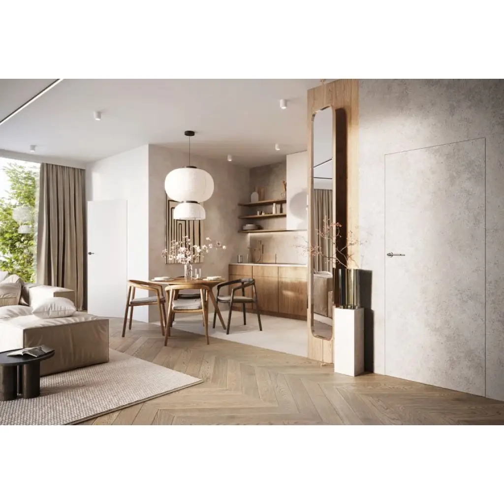 Ościeżnica do drzwi ukryte Porta Hide Odwrotna przylga (otwierane do wewnątrz) Lewa 80cm, OPP100LL08LBM0BN300000