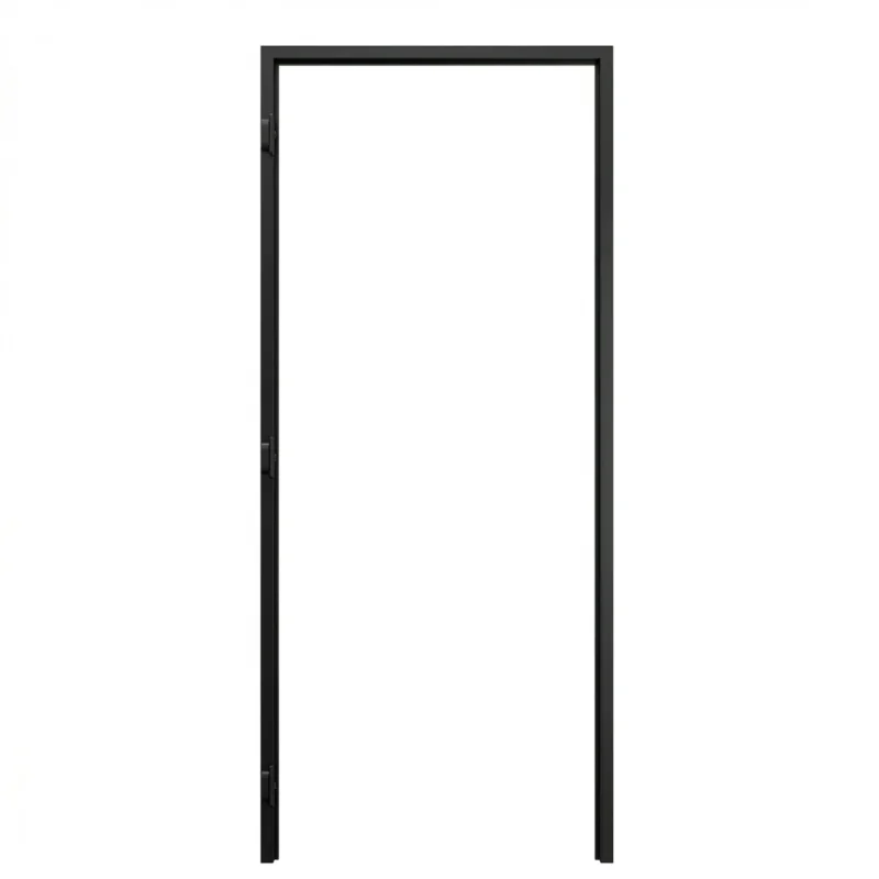 Ościeżnica Czarna do drzwi ukrytych Porta Hide Bezprzylgow