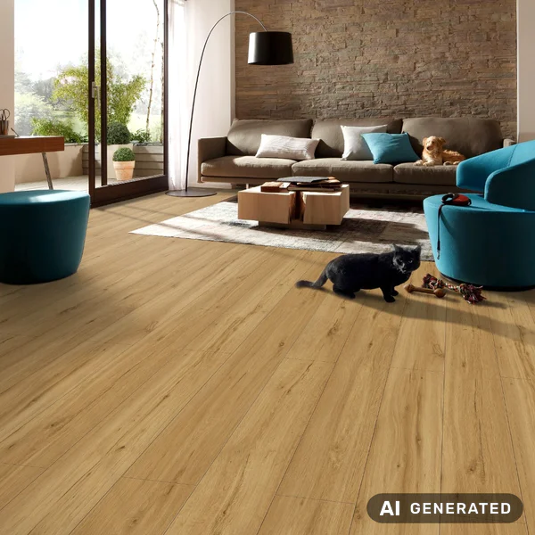 Panele podłogowe Dąb Frosti Naturalny 8 mm AC4, 5905450601