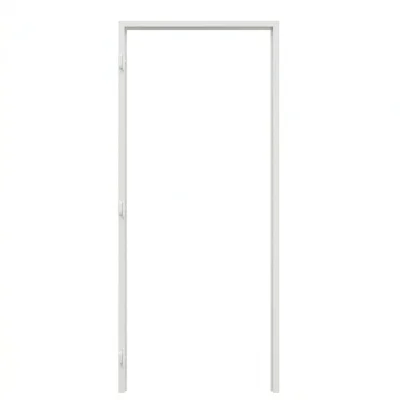 Ościeżnica Biała do drzwi ukrytych Porta Hide Odwrotna przylga (otwierane do wewnątrz) Lewa 80cm, OPP100LL08LBM0BN300000