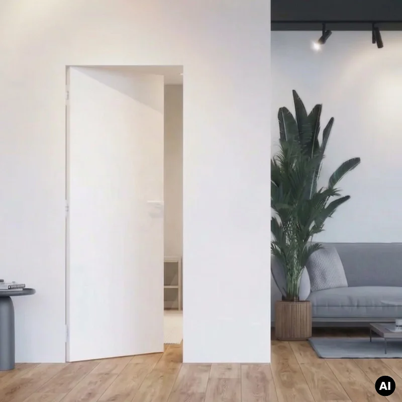 Ościeżnica Biała do drzwi ukrytych Porta Hide Odwrotna pr