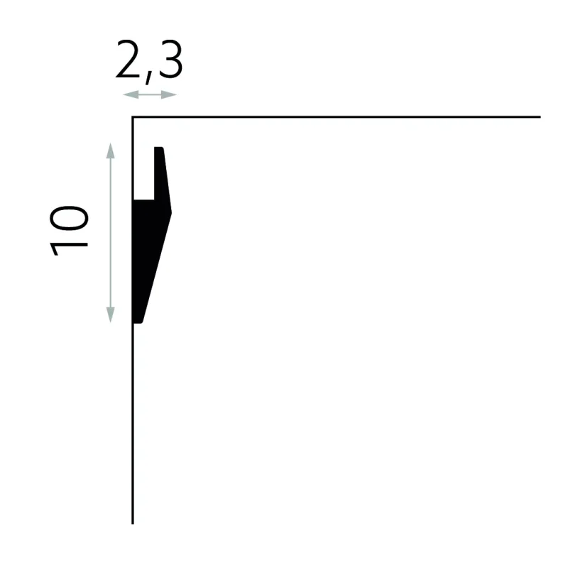 Listwa przypodłogowa PolyForce MD016, MDEMD016 - 3