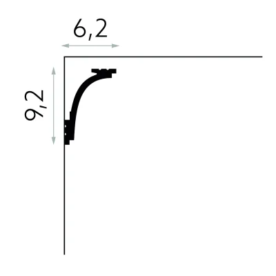 Listwa oświetleniowa sufitowa PolyForce MD111, MDEMD111