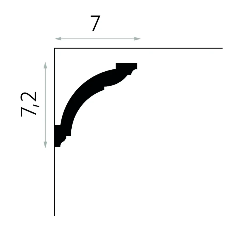 Listwa sufitowa oświetleniowa PolyForce MD367, MDEMD367 - 3