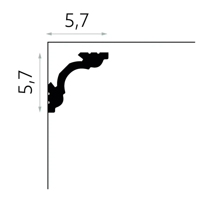 Listwa sufitowa oświetleniowa PolyForce MD106, MDEMD106 - 2