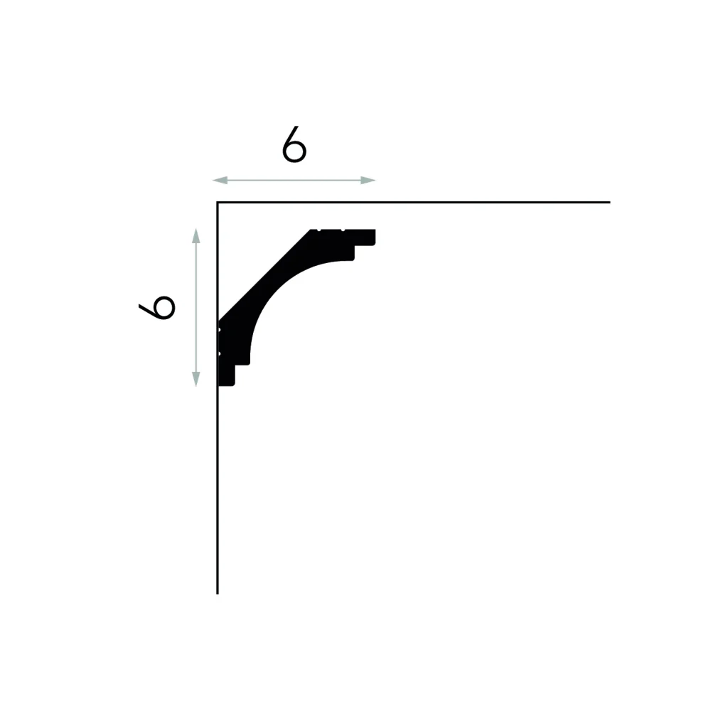 Listwa sufitowa oświetleniowa PolyForce MD145, MDEMD145