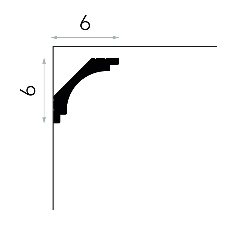 Listwa sufitowa oświetleniowa PolyForce MD145, MDEMD145 - 2
