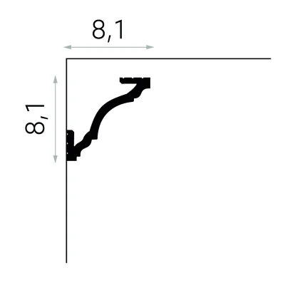 Listwa ścienna oświetleniowa PolyForce MD213, MDEMD213