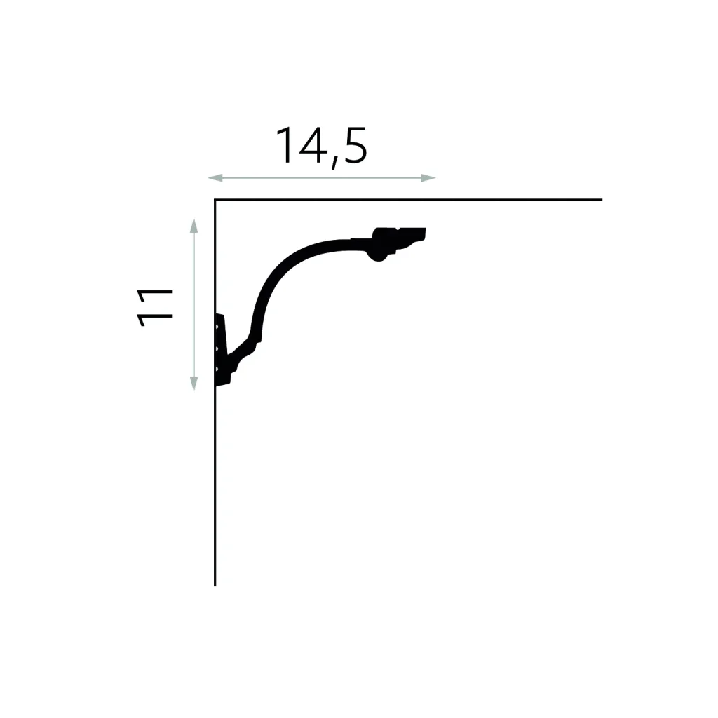 Listwa oświetleniowa sufitowa PolyForce MD156, MDEMD156