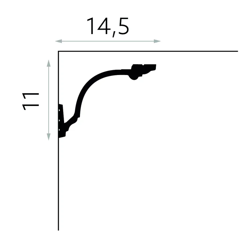 Listwa oświetleniowa sufitowa PolyForce MD156, MDEMD156 - 2