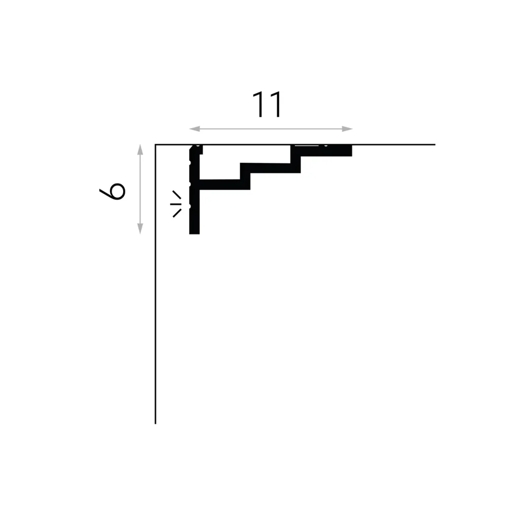 Listwa oświetleniowa PolyForce QL025, MDEQL025