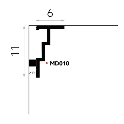 Listwa oświetleniowa PolyForce QL025, MDEQL025