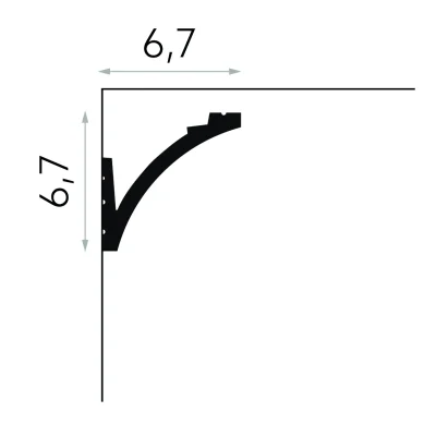 Listwa ścienna oświetleniowa PolyForce MD380, MDEMD380
