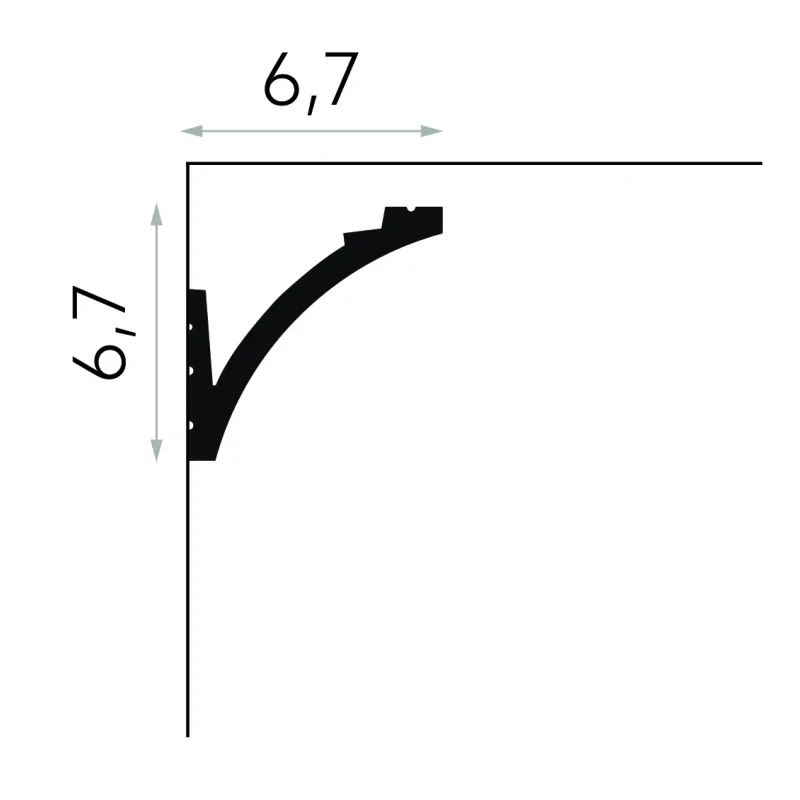 Listwa ścienna oświetleniowa PolyForce MD380, MDEMD380 - 2