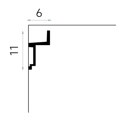 Listwa oświetleniowa ProFoam MDB115, MDPMDB115