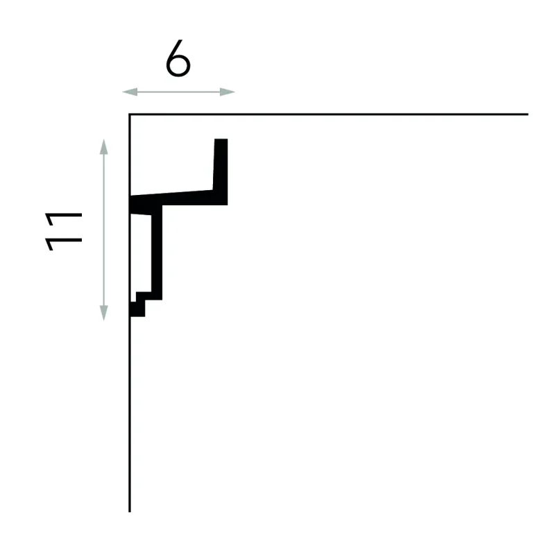 Listwa oświetleniowa ProFoam MDB115, MDPMDB115 - 2