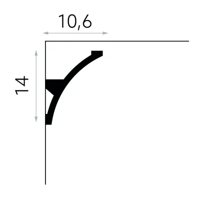Listwa oświetleniowa ProFoam MDB101, MDPMDB101