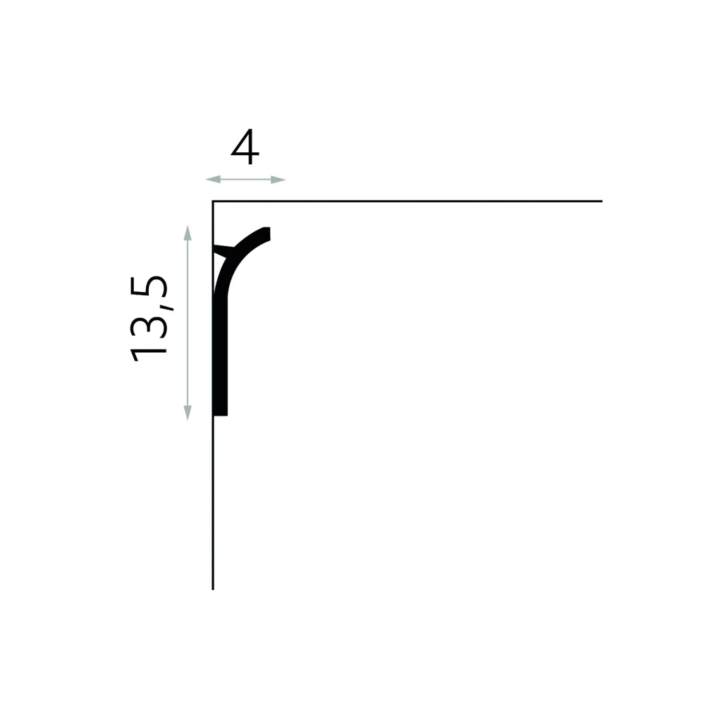 Listwa ścienna oświetleniowa PolyForce QS011, MDEQS011
