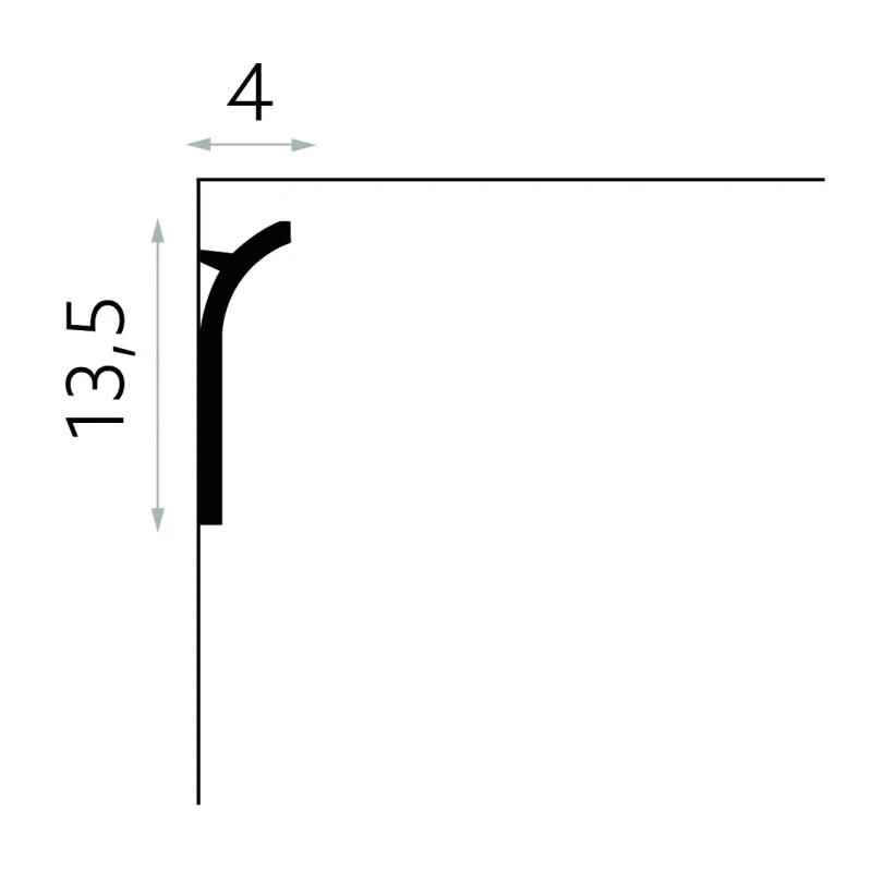 Listwa przypodłogowa PolyForce QS011, MDEQS011 - 3