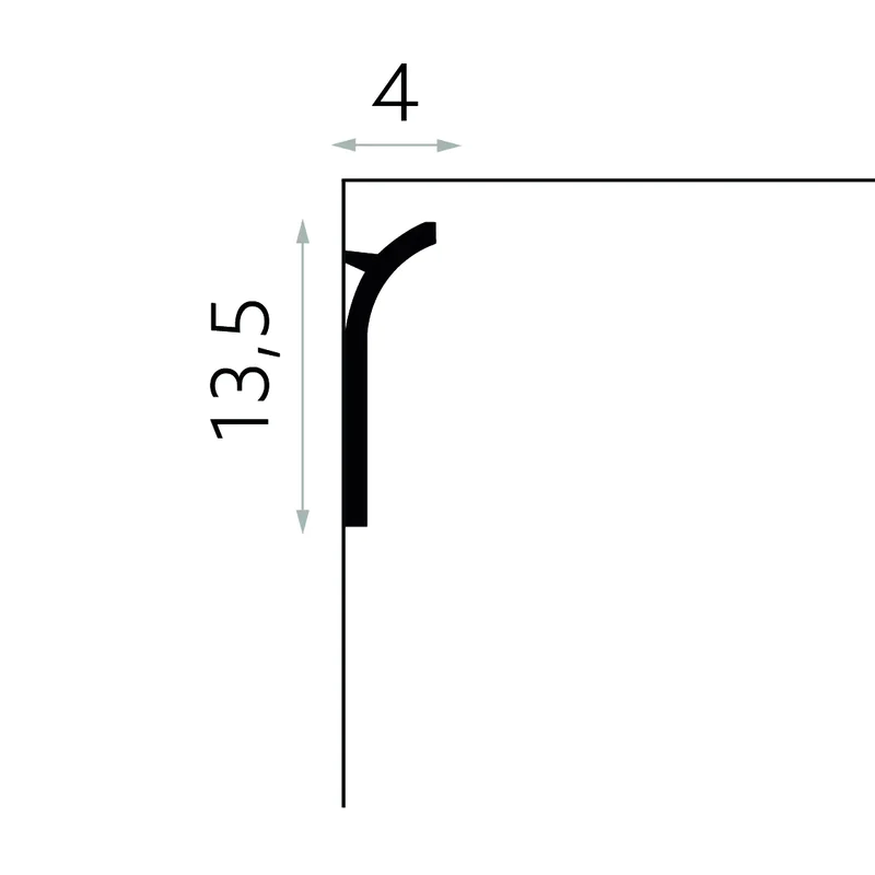 Listwa ścienna oświetleniowa PolyForce QS011, MDEQS011 - 3