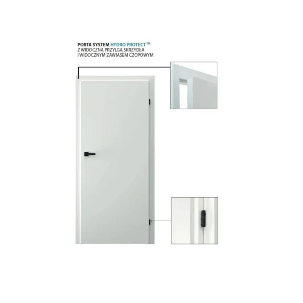 Ościeżnica Wodoodporna Hydro Protect regulowana C 120-160 z kątownikiem 60 mm 70 Prawa przylgowa, OPWC6C0P07DBI0SZ36C000