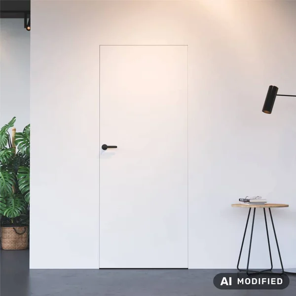 Ościeżnica Biała do drzwi ukrytych Porta Hide Bezprzylgow