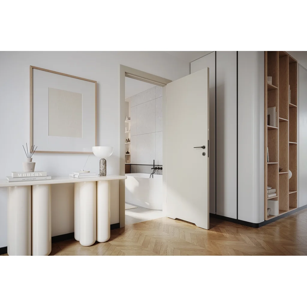 Ościeżnica Wodoodporna Hydro Protect regulowana E 160-200 z kątownikiem 60 mm 80 Prawa Przylgowa , OPWC6E0P08DBI0SZ36C000