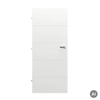 Skrzydło Porta Trim T Białe Frezowane lewe 70 przylgowe, SPXLT10L07LBI0SC30H000