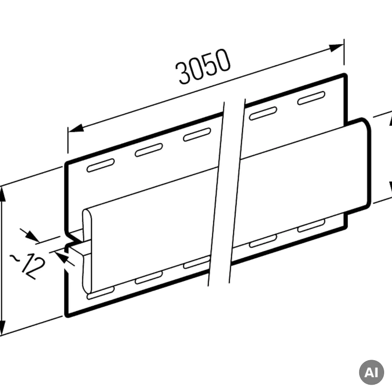 Listwa Łącznik Beż SV-18 3008615