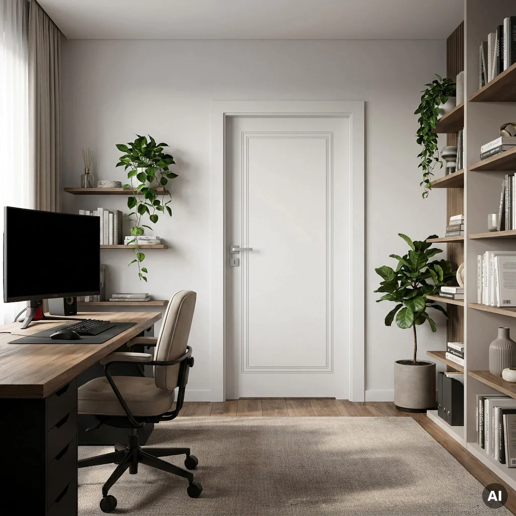 Drzwi Porta Vector Premium U WC Prawe 80cm bezprzylgowe, SPAPMU0P08UBIWAYU0H000