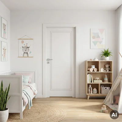 Drzwi Porta Vector Premium U WC Prawe 80cm bezprzylgowe, SPAPMU0P08UBIWAYU0H000