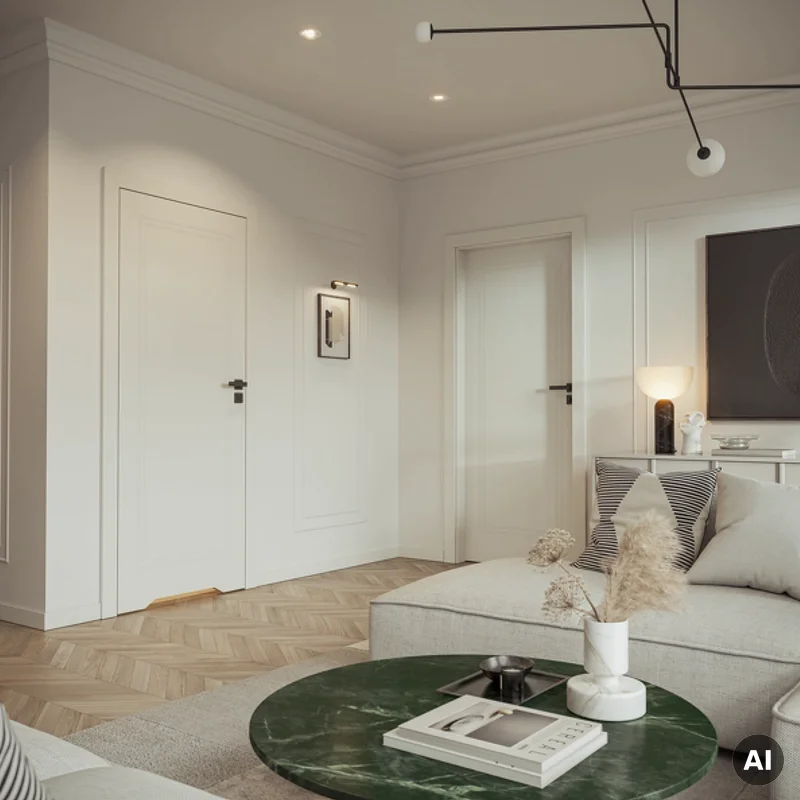 Drzwi Porta Vector Premium U WC Lewe 80 cm bezprzylgowe, SPA