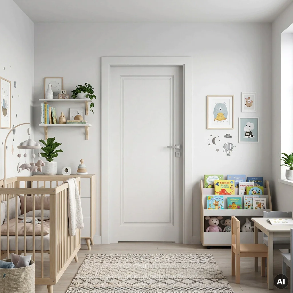 Drzwi Porta Vector Premium U WC Lewe 80 cm bezprzylgowe, SPAPMU0L08UBIWAYU0H000