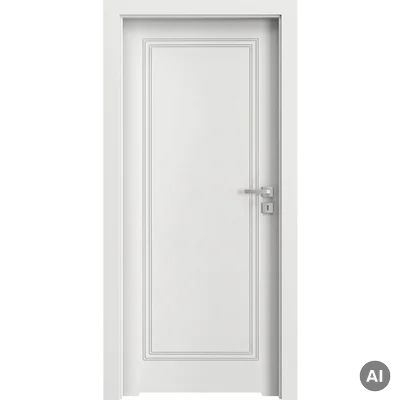 Drzwi Porta Vector Premium U WC Lewe 80 cm bezprzylgowe, SPAPMU0L08UBIWAYU0H000
