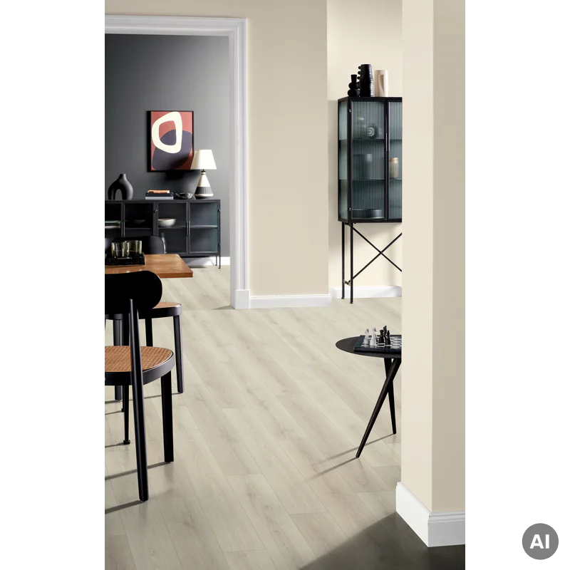 Panele podłogowe Dąb Elton Biały EL2831 AC4 8 mm, 1783860