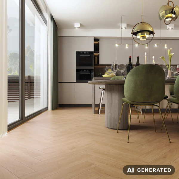 Panele podłogowe Jodełka Dąb Adagio Naturalny 8 mm AC5, A