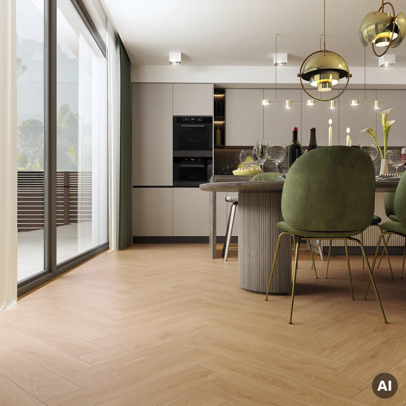 Panele podłogowe Jodełka Dąb Adagio 8 mm AC5, AUHR40414 -