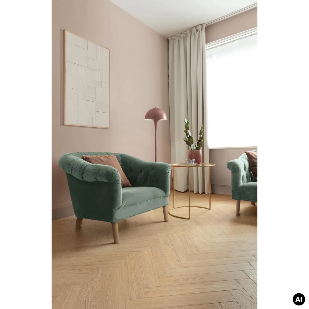 Panele podłogowe Jodełka Charme Light Natural A AC5 8 mm, 62002720