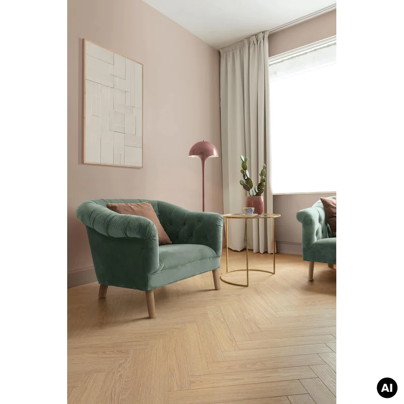 Panele podłogowe Jodełka Charme Light Natural A AC5 8 mm, 
