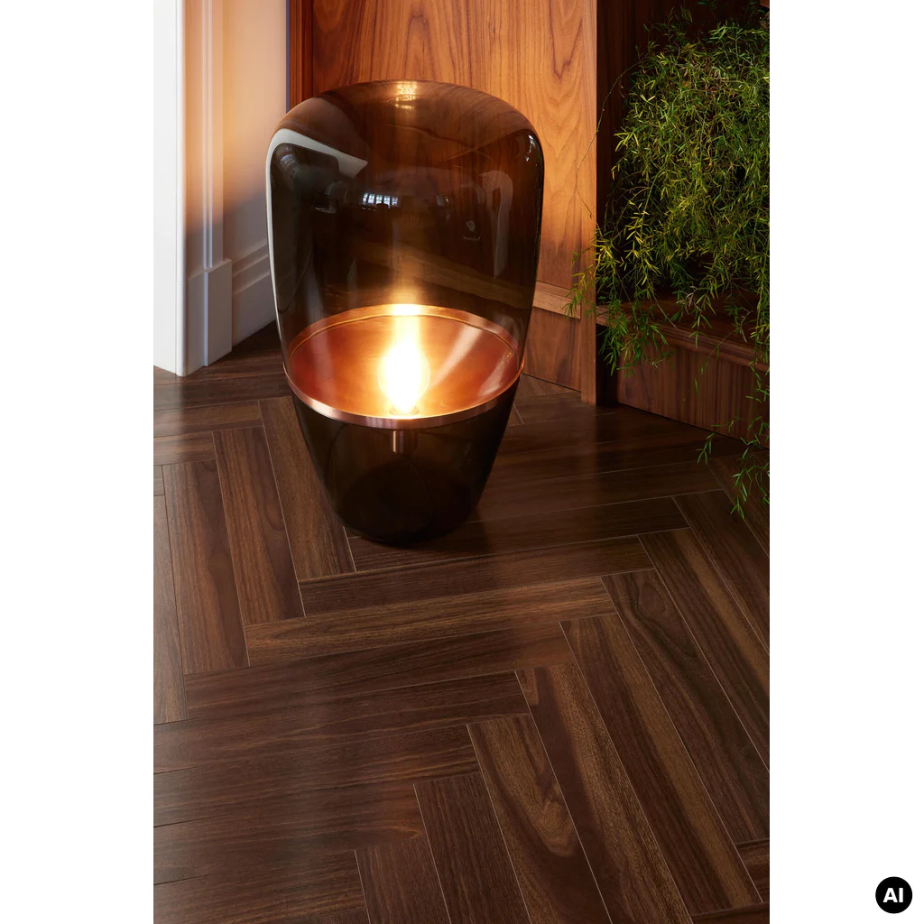 Panele podłogowe Jodełka Wallnut Brown A AC5 8 mm, 62002730