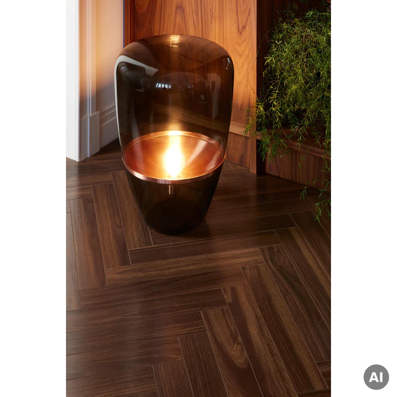 Panele podłogowe Jodełka Wallnut Brown A 8 mm AC5, 6200273