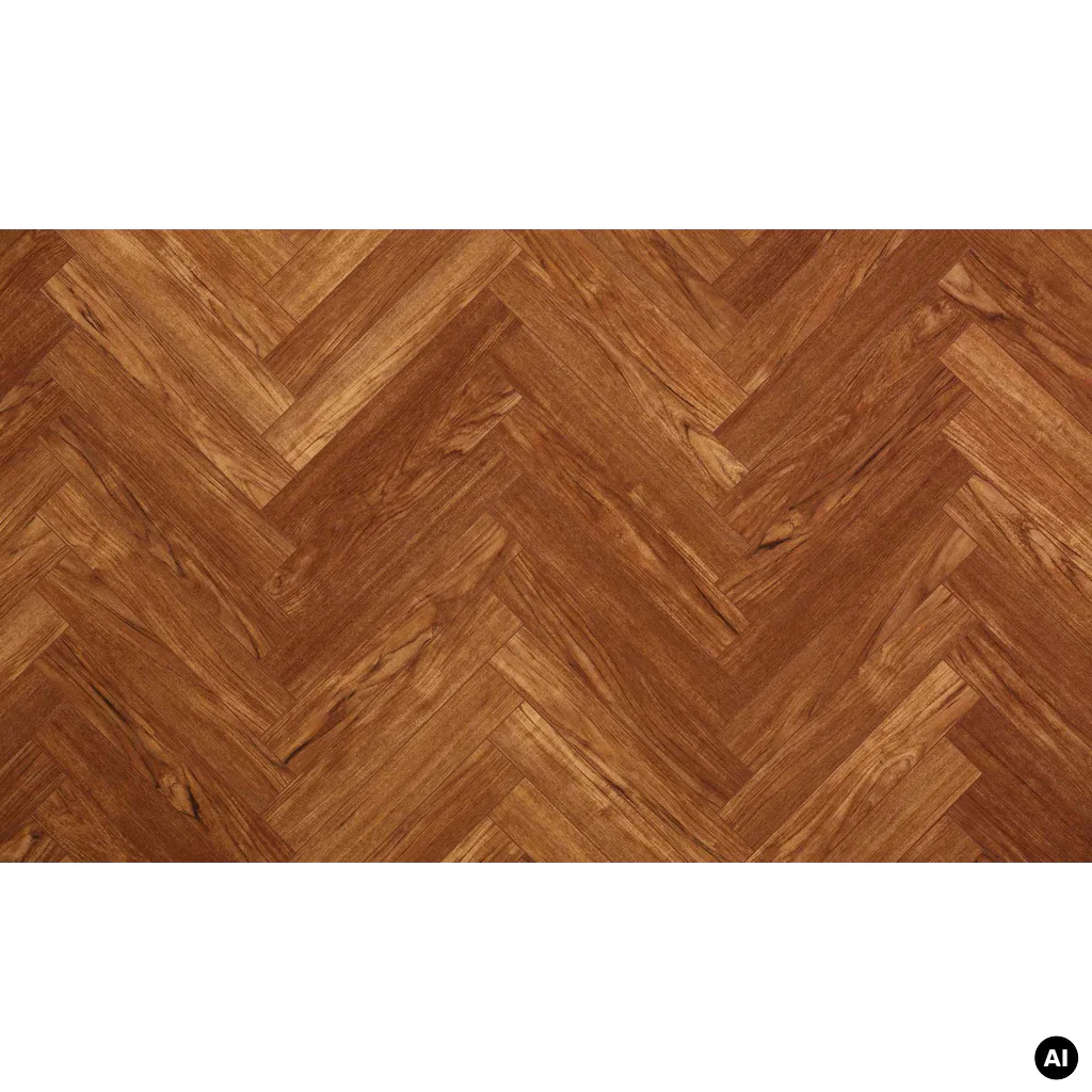 Panele podłogowe Jodełka Teak Brown A AC5 8 mm, 62002728