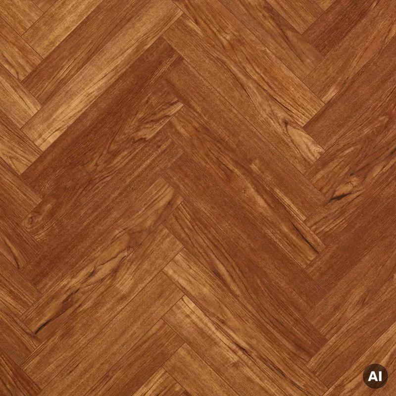 Panele podłogowe Jodełka Teak Brown B 8 mm AC5, 62002729 -