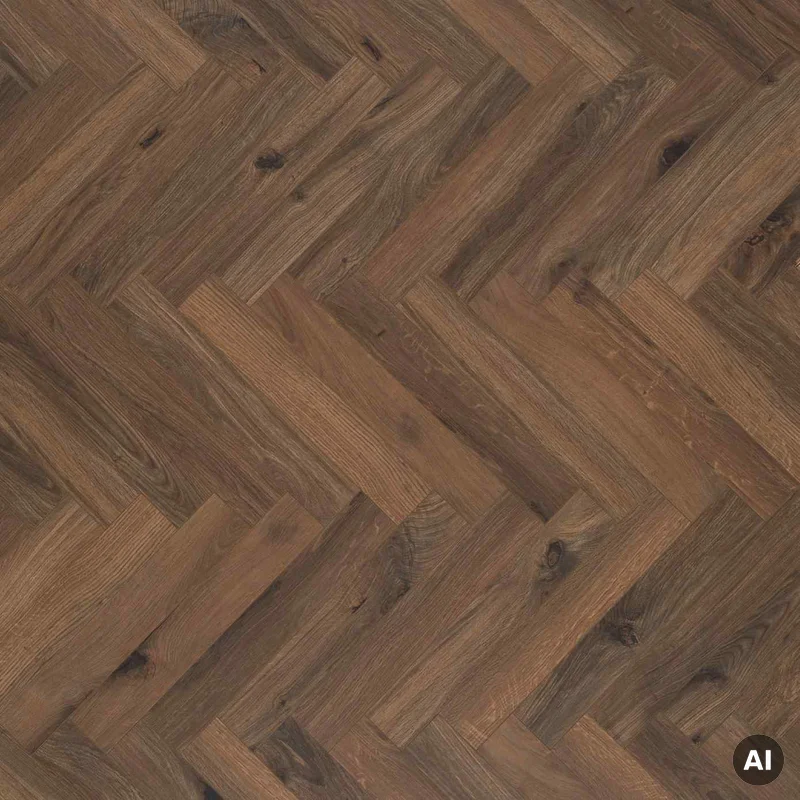 Panele podłogowe Jodełka Gyant Dark Brown A 8 mm AC5, 6200