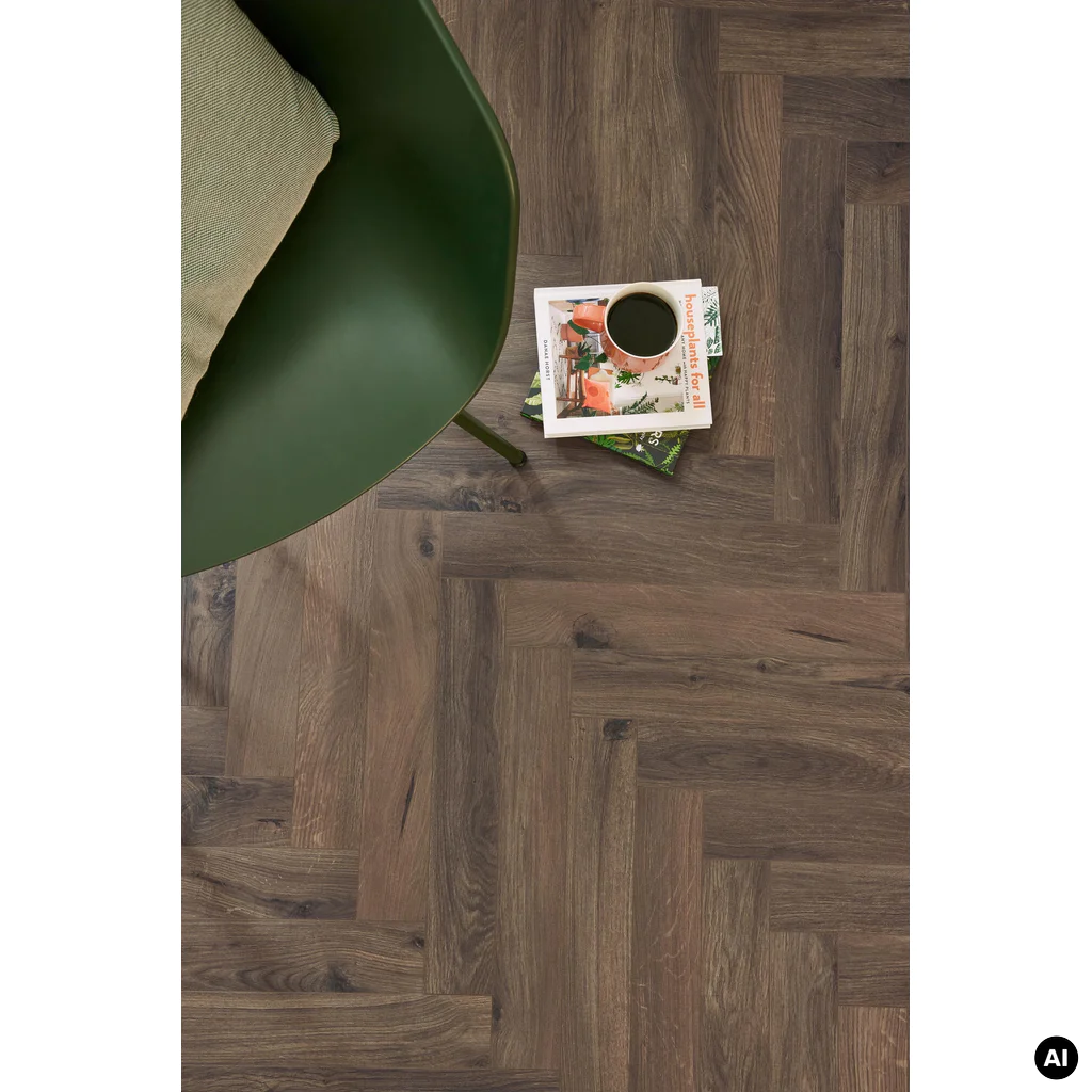 Panele podłogowe Jodełka Gyant Dark Brown A AC5 8 mm, 62002704