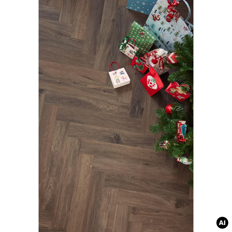 Panele podłogowe Jodełka Gyant Dark Brown B AC5 8 mm, 6200