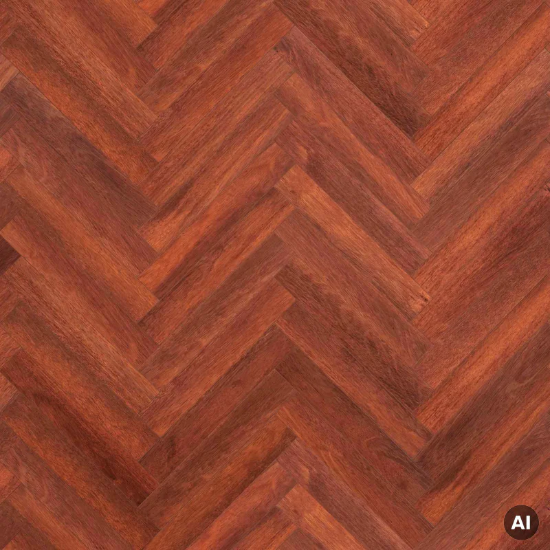 Panele podłogowe Jodełka Merbau Brown A 8 mm AC5, 62002708