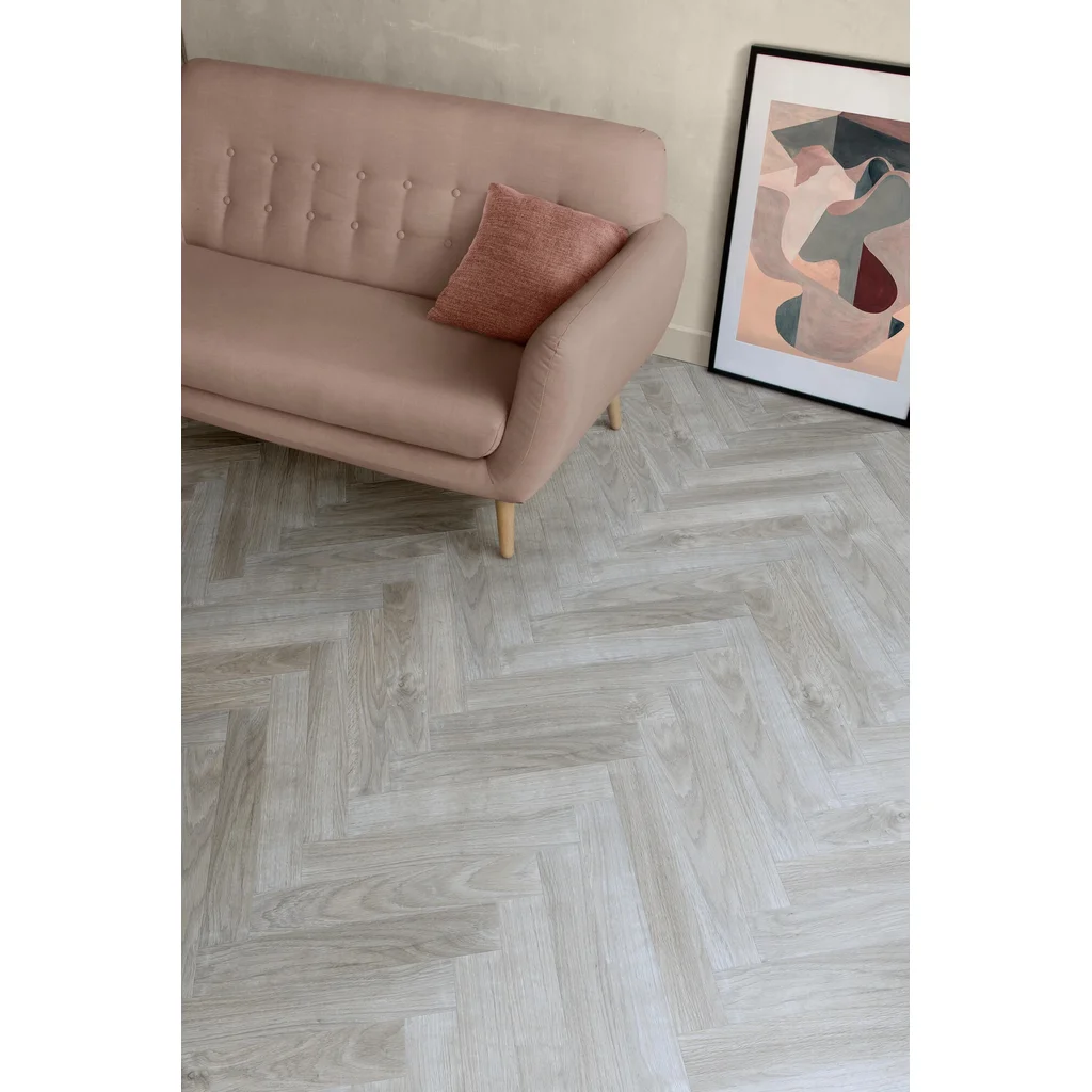 Panele podłogowe Jodełka Java Light Grey B B7304 AC5 8 mm, 62002715